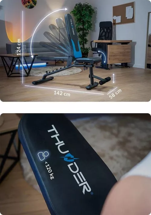 купить Скамья для силовых упражнений Thunder QUICK в Кишинёве 