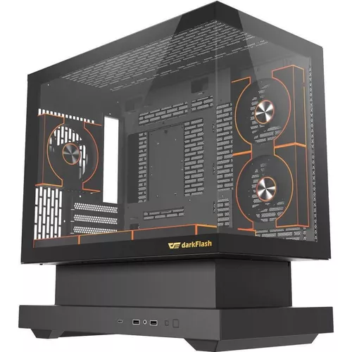 купить Корпус для ПК darkFlash FLOATRON F1, Black в Кишинёве 