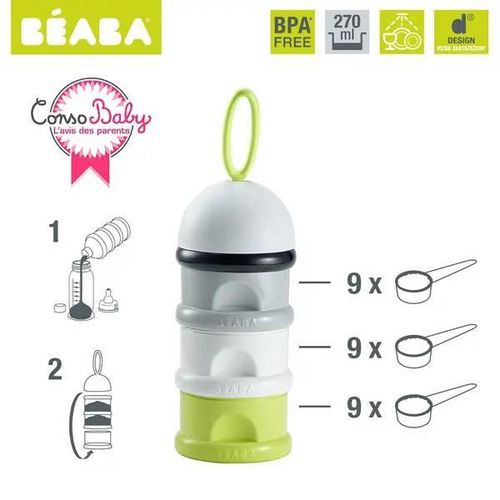 cumpără Container alimentare Beaba B911553 Recipient lapte praf Neon în Chișinău 