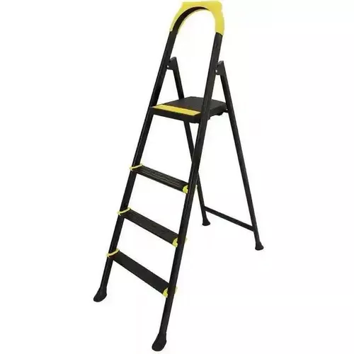 купить Лестница Eurostep 53112 Scară pliabilă, neagră, cu 2 scari late в Кишинёве 