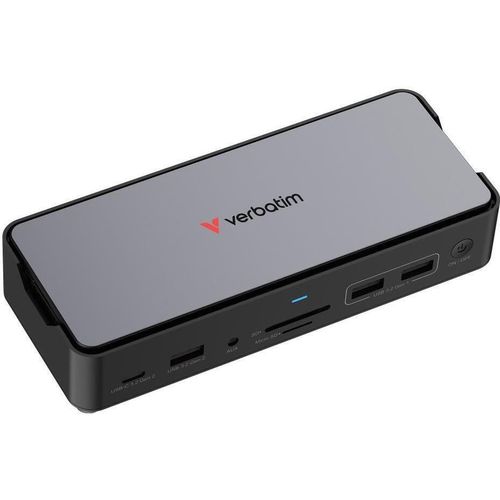 купить Переходник для IT Verbatim VER_32174, CDS-15SSD, 15-in-1 USB-C Pro Docking Station в Кишинёве 