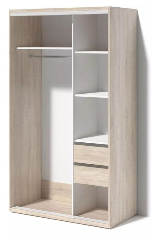 купить Шкаф Fabrik Home Купе 1200 (2 зеркала) дуб сонома в Кишинёве 