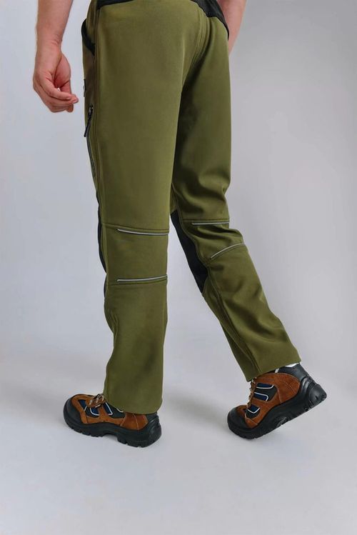 купить Спецодежда Profmet 365623 Рабочие брюки, 3XL (софтшелл) оливковый в Кишинёве 