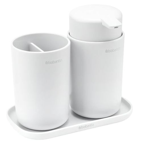 cumpără Set pentru baie Brabantia 28 03 82 Bathroom Accessory Set Brabantia, 3 Pieces, White în Chișinău 