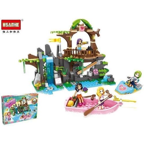 cumpără Set de construcție Promstore 43881 HSANHE fashion family-остров 45X32.5X6cm în Chișinău 