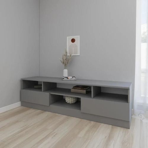 cumpără Comodă TV Smartex (16352) Т6 160cm TV Grafit în Chișinău 
