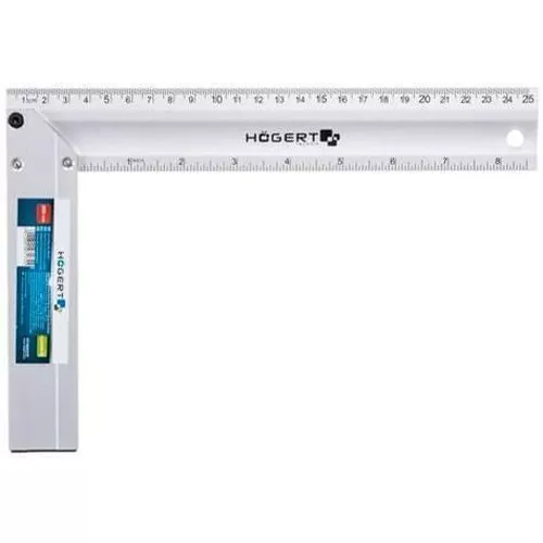 купить Линейка Hoegert HT4M202 Cornier pentru tamplarie din aluminiu 250x190mm в Кишинёве 