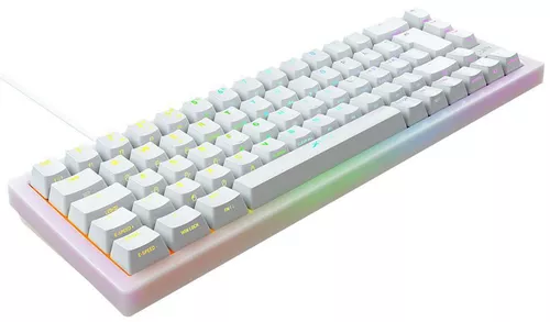 купить Клавиатура Xtrfy K5-RGB-CPT-TPWHITE-R-UKR K5 Kailh Red RGB (Eng/Rus/Ukr) Transparent White в Кишинёве 