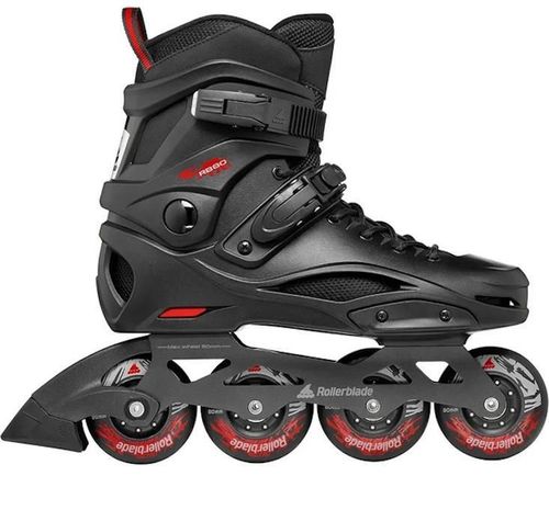 купить Роликовые коньки Rollerblade 07400500741 RB 80 NERO/ROSSO Size 40,5 в Кишинёве 