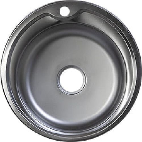 cumpără Chiuvetă bucătărie Rubano HD510D incastrabila 510x510x160mm. inox, decor-0,6mm în Chișinău 