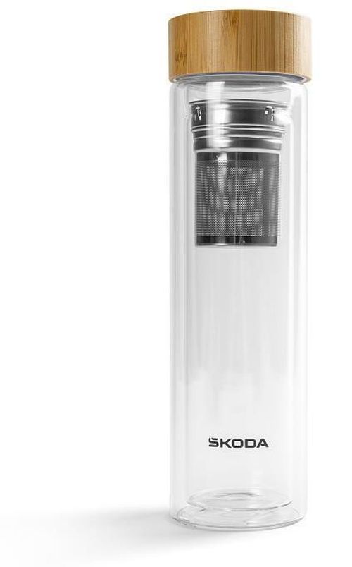 купить Бутылочка для воды Skoda 6U0069601B Бутылка для воды стеклянная 0,5л в Кишинёве 