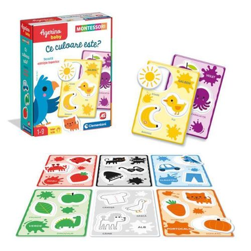 купить Набор для творчества As Kids 1024-50262 Joc educativ Montessori, Ne jucam cu culorile (RO), 1451D в Кишинёве 