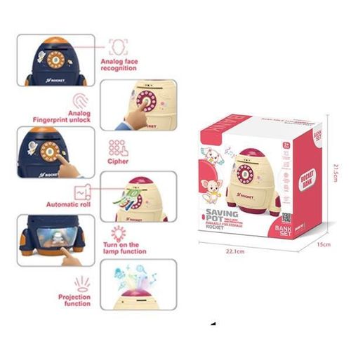 купить Игрушка Essa 133-9 Pușculiță electronică Rocheta в Кишинёве 