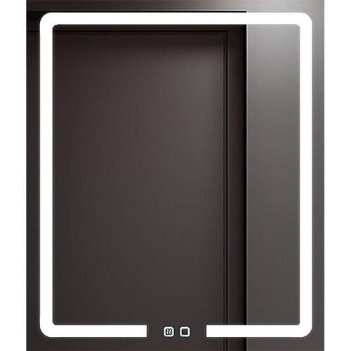 купить Зеркало для ванной Bayro Prisma 600x800 LED touch c подогревом в Кишинёве 