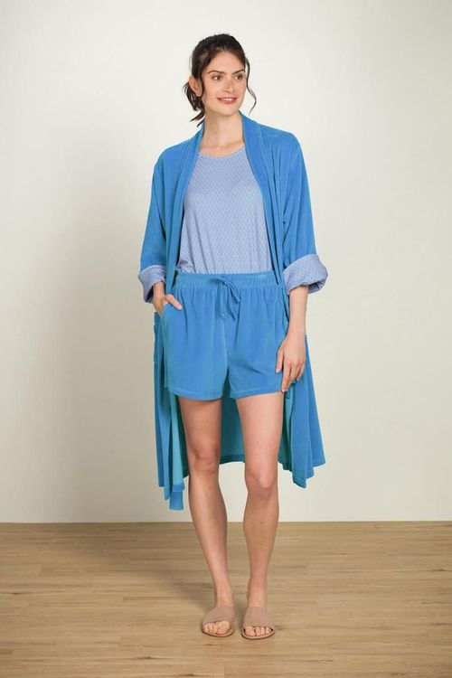 купить Домашний текстиль Pip Studio 51.510.978 Naomi Kimono Velvet Blue S Blue в Кишинёве 
