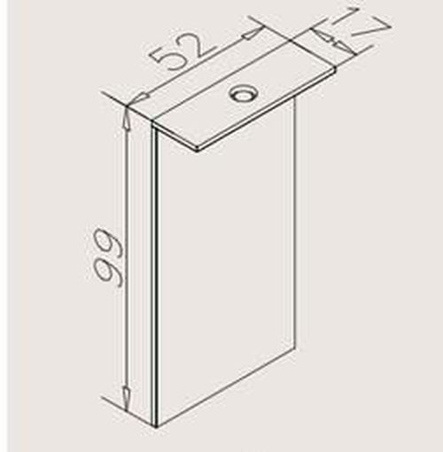 купить Зеркало для ванной Orka Knidos 52x99 cm Black (Siyah) в Кишинёве 