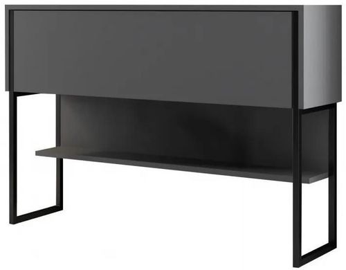 cumpără Masă Trendy Luxe, NegruAntracit, 120x80x30cm (GTR005825) în Chișinău 