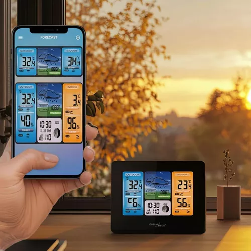 купить Погодная станция GreenBlue GB-215 в Кишинёве 