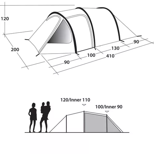 купить Палатка Outwell Earth 3 в Кишинёве 