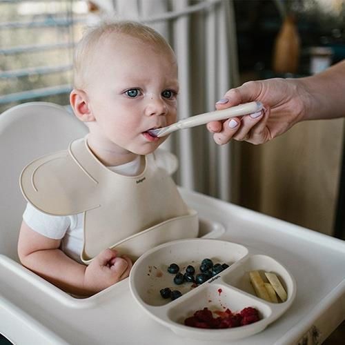 cumpără Seturi pentru hrănire bebelușilor BabyOno 1482/04 Placa de silicon cu ventuza (bej) în Chișinău 