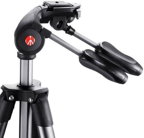 купить Штатив Manfrotto Compact Advanced 3-way Black в Кишинёве 