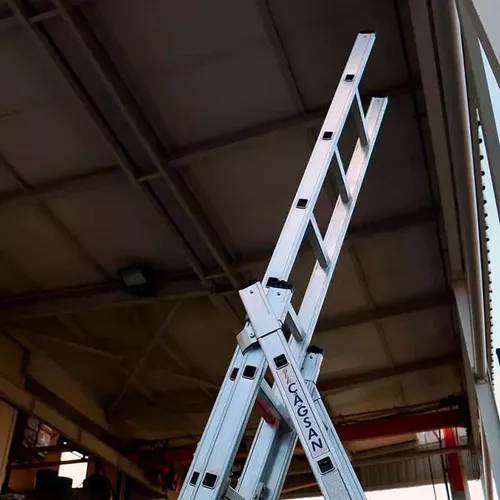 купить Лестница Cagsan TS205 трехсакционная, 3x9 ст, H=8.59m, макс.нагрузка150kg в Кишинёве 