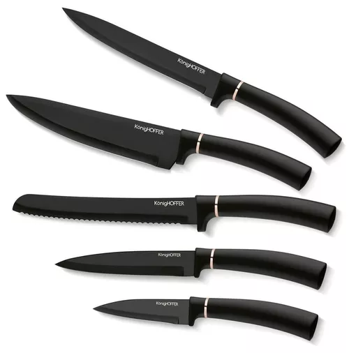cumpără Set cuțite Konighoffer Barlov Acrylic Stand 6pcs în Chișinău 