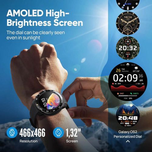 купить Смарт часы Mibro by Xiaomi GS Explorer S Black в Кишинёве 