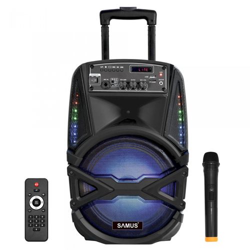 купить Колонка портативная Bluetooth Samus Karaoke 8 Black в Кишинёве 