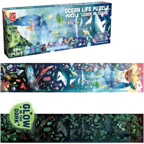 cumpără Puzzle Hape E1634 Puzzle 1,5 m Viața în ocean, 200 elem. în Chișinău 
