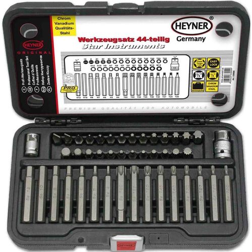 купить Набор головок, бит, насадок Heyner 339000 chei de stringere in set (44 buc) PRO в Кишинёве 