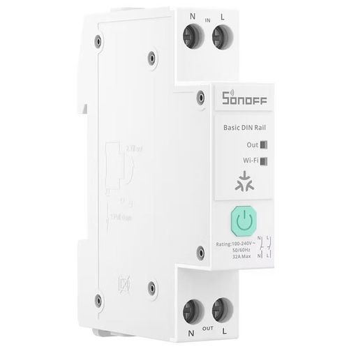 cumpără Întrerupător electric Sonoff Matter Over Wi-Fi Smart DIN Rail Switch BASIC-1GSP în Chișinău 