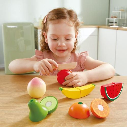 купить Игрушка Hape E3182 Set de joacă din lemn Fructe de la fermă в Кишинёве 