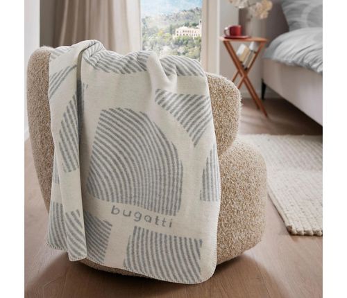 cumpără Cuvertură Bugatti fashion 2505/800 Jacquar Decke 150х200 Grey în Chișinău 