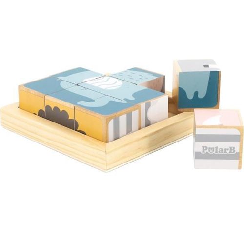 cumpără Puzzle PolarB 44024 Puzzle-cuburi Animăluțe în Chișinău 