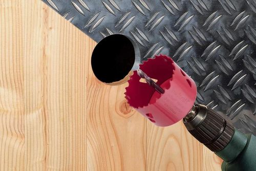 cumpără Set de tubulare, bite, duze Wolfcraft Carota bimetal 80mm 5485000 în Chișinău 