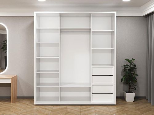 cumpără Dulap Bayro Murano 2000x2300x600 белый, купе în Chișinău 