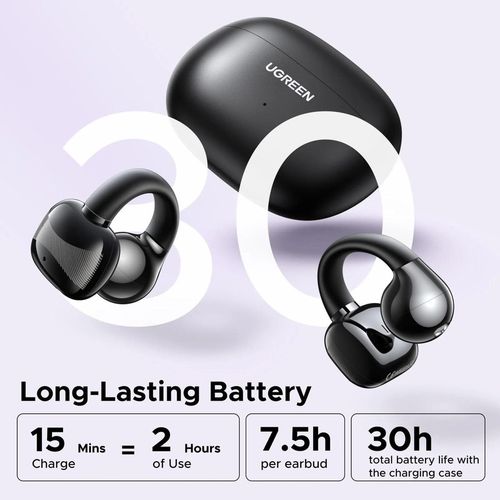 купить Наушники беспроводные Ugreen 45785, Open Ear HiTune S3 | WS209, Black в Кишинёве 
