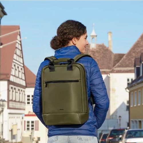 купить Рюкзак городской Hama 222054 Premium Laptop Backpack Ultra Lightweight 15.6-16.2 olive в Кишинёве 