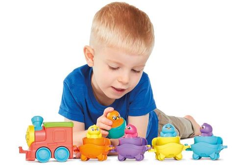 cumpără Jucărie Tomy T73099 Jucărie 2 în 1 Tomy Trenulețul cu ouă surpriză în Chișinău 