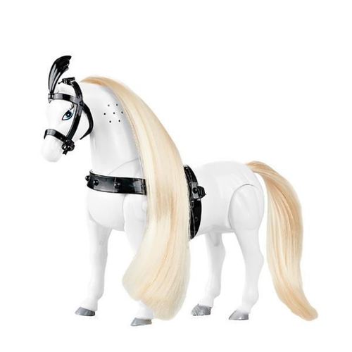купить Игрушка Essa 107A Cal pentru călărie cu accesorii, cu coamă albă в Кишинёве 