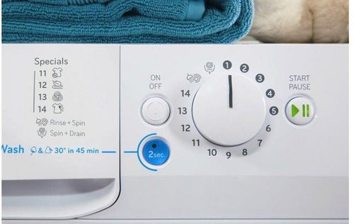 купить Стиральная машина с фронтальной загрузкой Indesit BWSA61051W в Кишинёве 