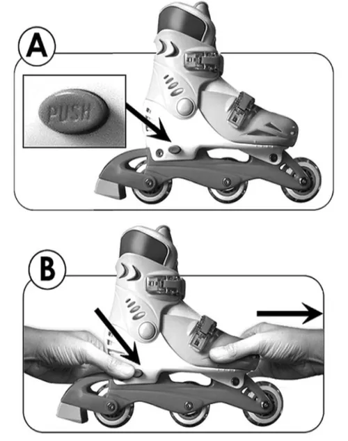купить Роликовые коньки Stamp JS670301 cu 3 roti 2 in 1 roz, marimea 27-30, 44149 в Кишинёве 