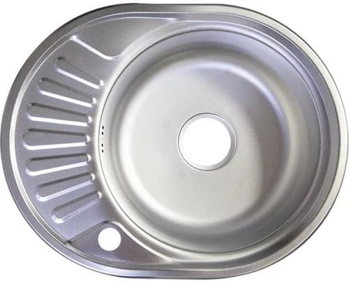 cumpără Chiuvetă bucătărie Rubano HD6044D incastrabila 570x450x180mm. (dreapta),inox, decor-0,8mm în Chișinău 