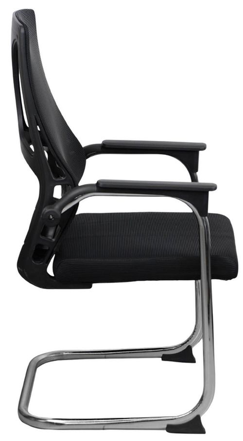 cumpără Scaun de birou Deco Saros Black+Chrome în Chișinău 