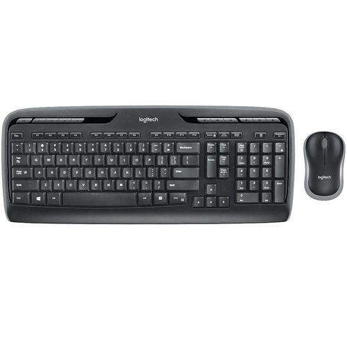 cumpără Tastatura+mouse set fara fir Logitech MK330 Black Wireless Combo, Keyboard+Mouse, 920-003995 (set fara fir tastatura+mouse/беспроводной комплект клавиатура+мышь) în Chișinău 