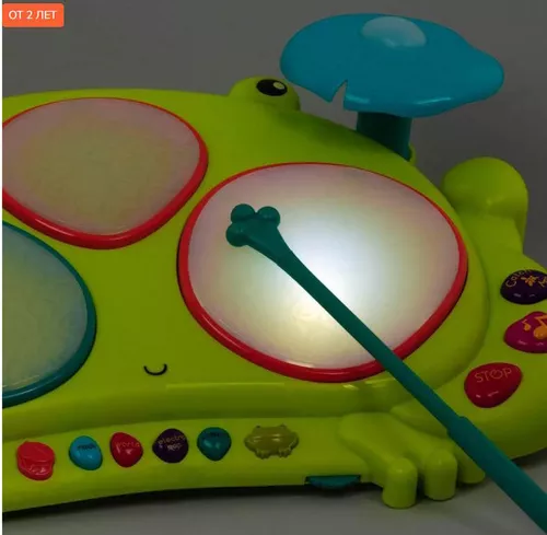 купить Музыкальная игрушка Battat BX1953G Toba Broscuța, 57842 в Кишинёве 