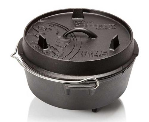 cumpără Ceaun grătar Petromax PMX-FT4.5-T Dutch Oven 4L cu capac si fund plat (din fonta) în Chișinău 