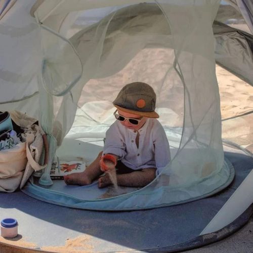 купить Игровой комплекс для детей Babymoov A038219 Cort Anti-UV 3 in 1 Green Lagoon, 50+ UPF в Кишинёве 