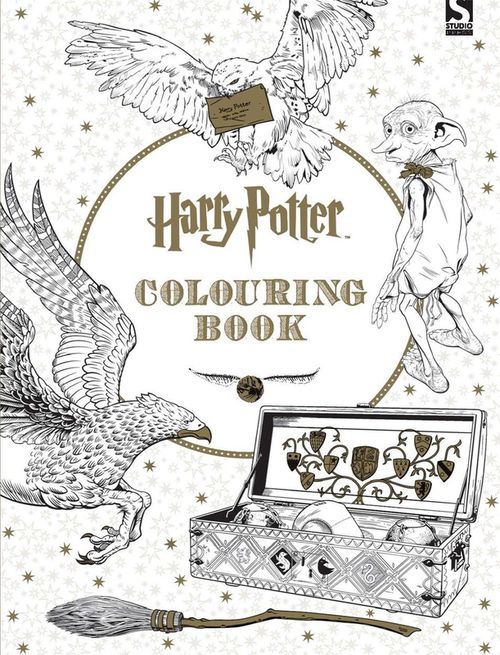 купить Harry Potter - Colouring Book в Кишинёве 